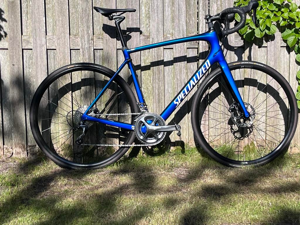 Specialized Roubaix Comp Maat 58 - Comfortabele Racefiets, 28 inch, Gebruikt, Vering, 57 tot 61 cm