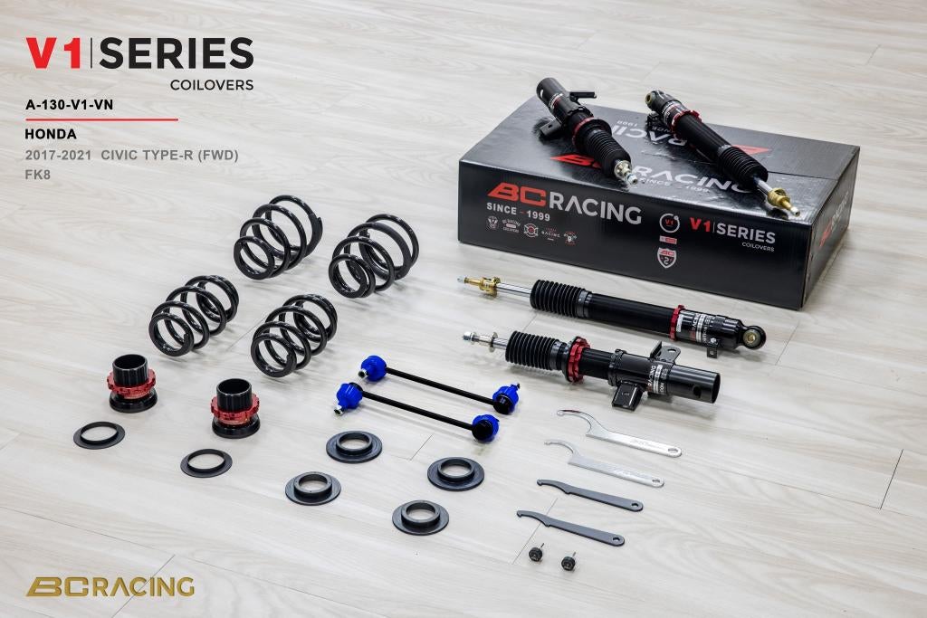 BC Racing schroefset V1-VN serie - Honda Civic FK8 Type-R, Ophalen of Verzenden
