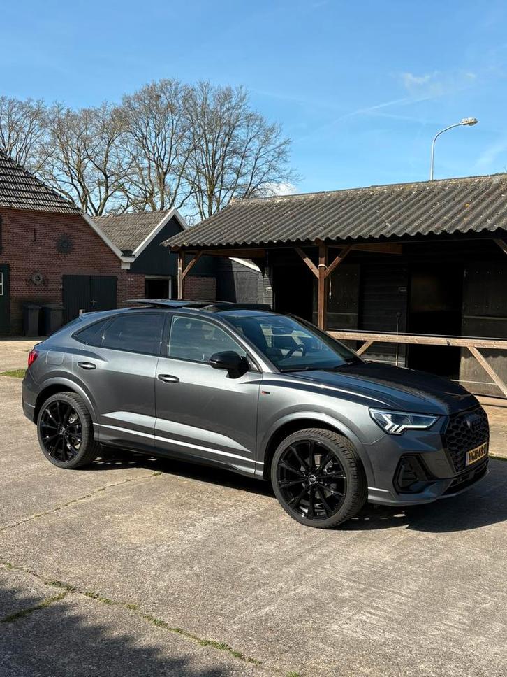 Audi Q3 Sportback 35 Tfsi 150pk  S Tronic 2022 Grijs, Auto's, Audi, Particulier, Q3, ABS, Achteruitrijcamera, Airbags, Airconditioning