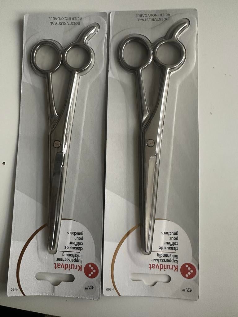 Partij kappersscharen (ca. 100 stuks) - Linkshandig, RVS, Ophalen of Verzenden, Nieuw, Overige typen