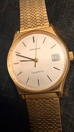 Verguld horloge PRISMA 17 jewels, Ophalen of Verzenden, Zo goed als nieuw