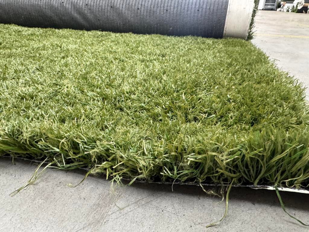 70m2 Kunstgras. Nog als nieuw! (3.5m x 20m) €560,-, Tuin en Terras, Gras en Kunstgras, Kunstgras, Ophalen of Verzenden, Zo goed als nieuw