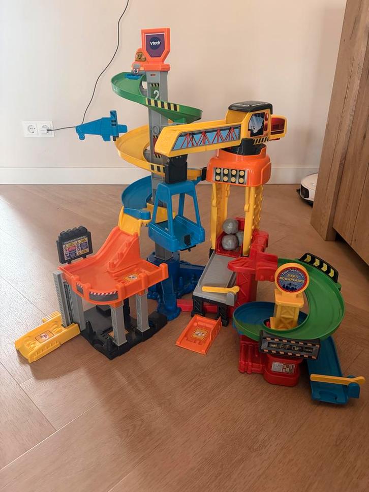 VTech Toet Toet Auto's Mega Bouwplaats, Kinderen en Baby's, Speelgoed | Vtech, Gebruikt, 2 tot 4 jaar, Ophalen