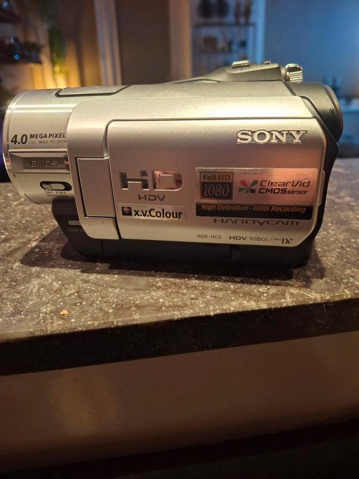 Sony HDR-HC5 HDV1080i / miniDV camera, Audio, Tv en Foto, Videocamera's Digitaal, Gebruikt, Camera, Mini dv, Sony, 8 tot 20x, Full HD