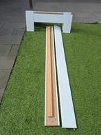 Eenpersoonsbed 90x200 cm - Wit met auping lattenbodum electr, Huis en Inrichting, Slaapkamer | Bedden, Ophalen, Gebruikt, 90 cm