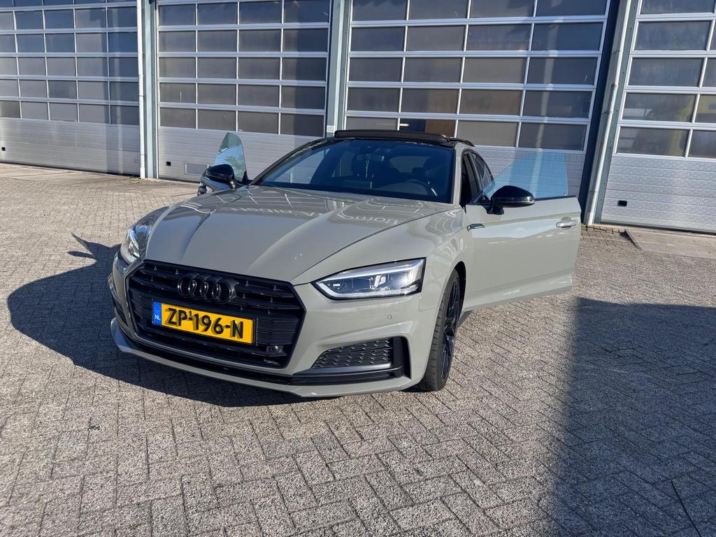 Audi A5 40 Tfsi 190pk S Tronic 2019 Grijs, USB, Zwart, 1984 cc, Dealer onderhouden