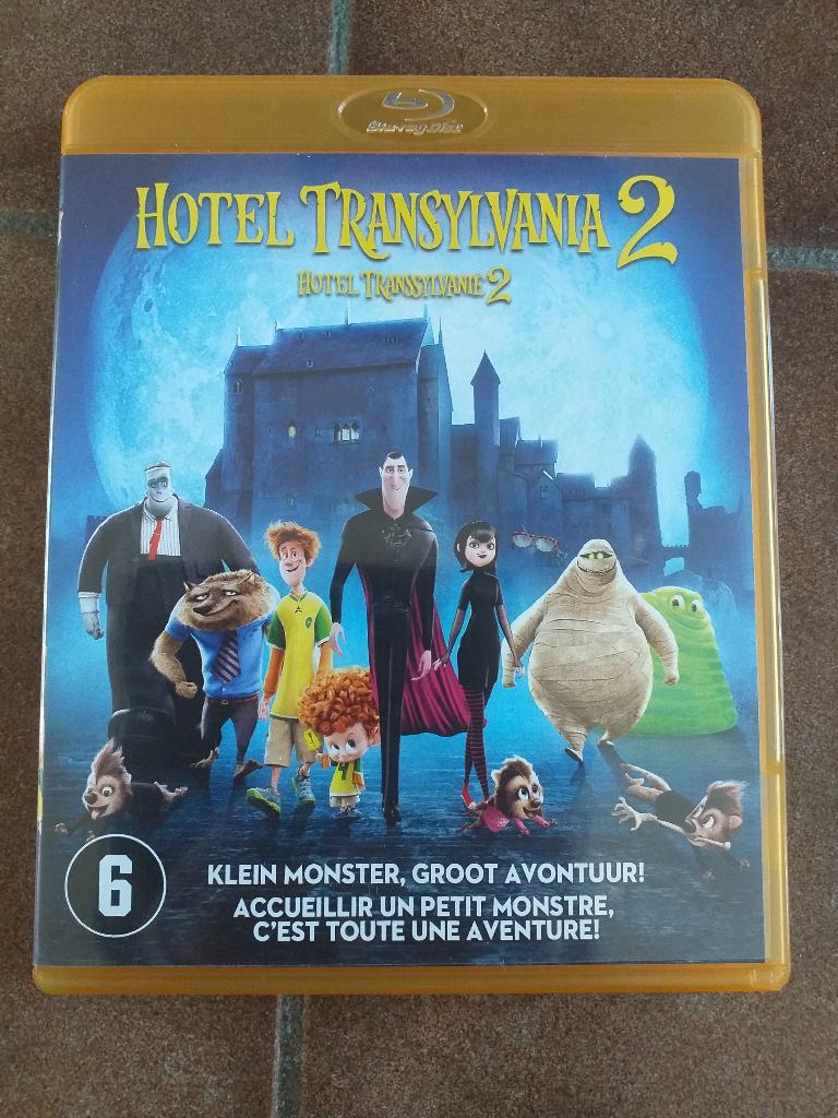 Hotel Transylvania 2 Bluray, Ophalen of Verzenden, Zo goed als nieuw, Tekenfilms en Animatie