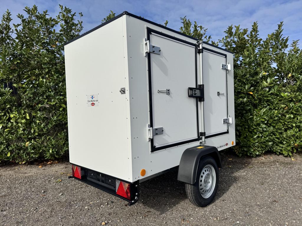 NIEUW Gesloten aanhangwagen Openslaande zijdeuren Marktwagen, Niet ingevuld, Nieuw, Niet ingevuld, Niet ingevuld