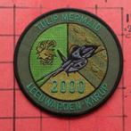 KLU PATCH EMBLEEM LEEUWARDEN F-16 TULIP MERMAID 2000 KARUP, Verzenden, Luchtmacht, Nederland, Embleem of Badge
