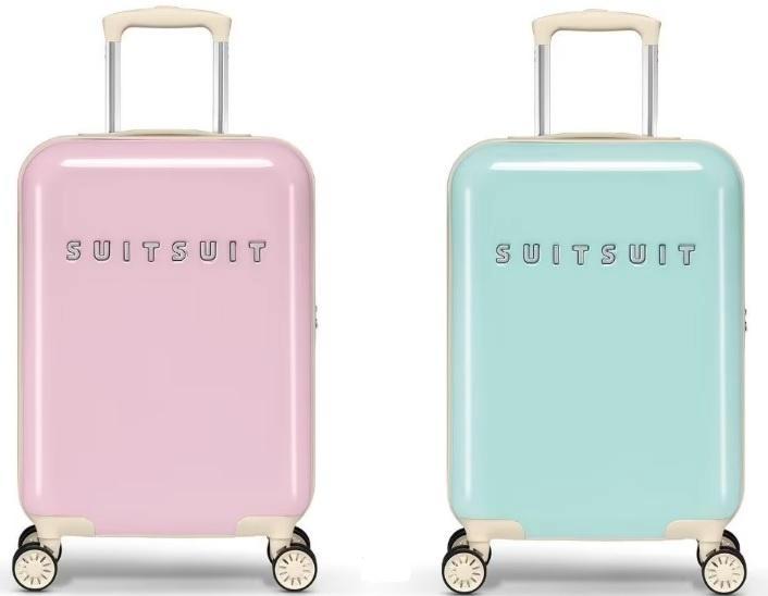 ✅NIEUW✅ SUITSUIT Fifties kofferset 55 cm 2-delig, Sieraden, Tassen en Uiterlijk, Koffers, Nieuw, Hard kunststof, 70 cm of meer