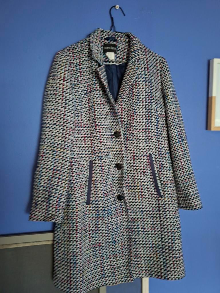 Laura Kent Damesmantel Tussenjas Maat M Gevoerd, Kleding | Dames, Laura Kent, Ophalen of Verzenden, Zo goed als nieuw, Maat 38/40 (M)