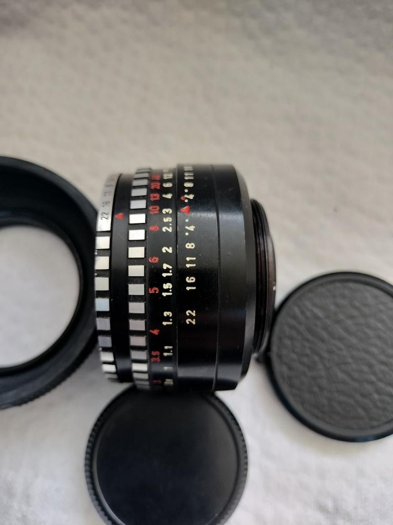 Domiplan 2.8/50 M42 Meyer-Optik 50mm, Ophalen of Verzenden, Lens of Lenzen