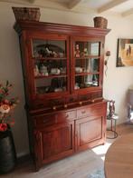 Zwaar massief eiken buffetkast, Ophalen, Gebruikt, 200 cm of meer, Koloniaal