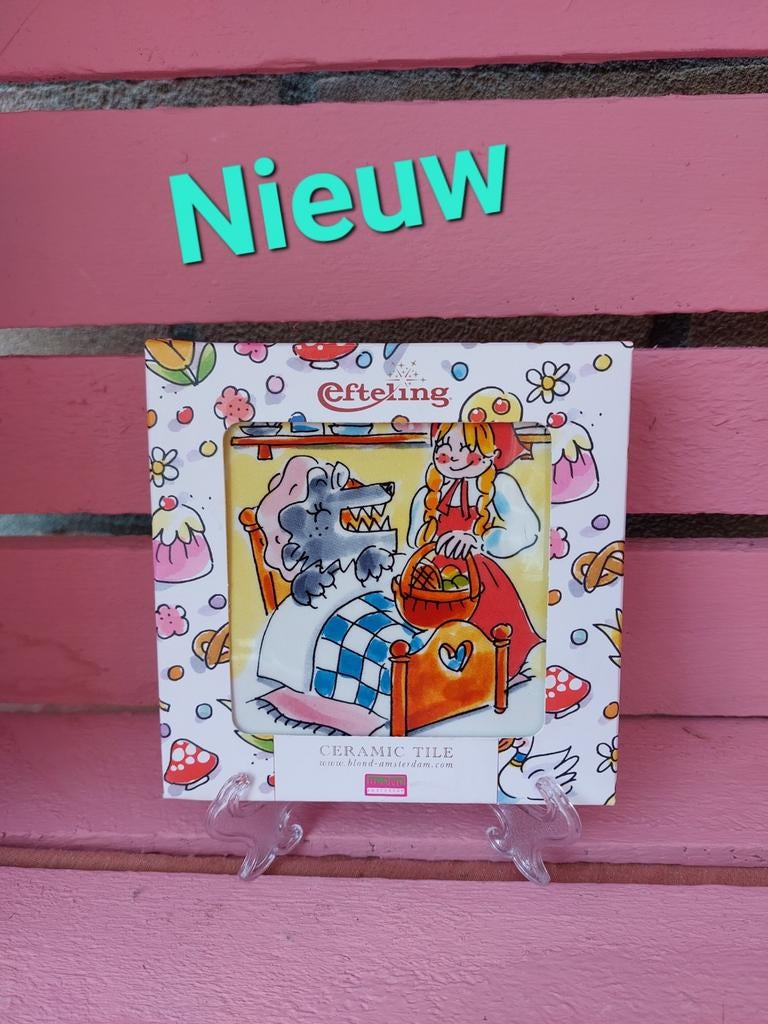 Blond Amsterdam Efteling tegeltje, Ophalen of Verzenden, Nieuw