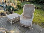 Gratis ophalen ✅ Rotan fauteuil ✅ met tafel , decoratief, Ophalen, Gebruikt