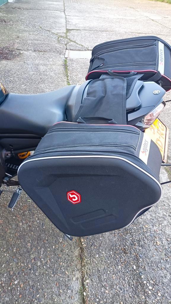 Bagtecs Motortassen - Zwart, Zo goed als nieuw, Motoren, Accessoires | Koffers en Tassen, Zo goed als nieuw, Ophalen of Verzenden