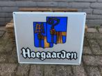 Vintage Hoegaarden Emaille Reclamebord, Ophalen of Verzenden