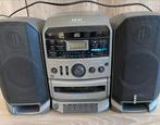 Akai draagbare stereo set met CD en cassette, Gebruikt, Cassettedeck, Draagbaar, Ophalen of Verzenden