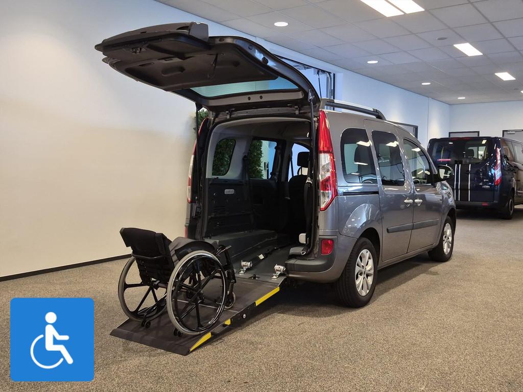 Renault Kangoo Rolstoelauto 3+1 (airco), Auto's, 12 maanden, Stof, Gebruikt, Bedrijf