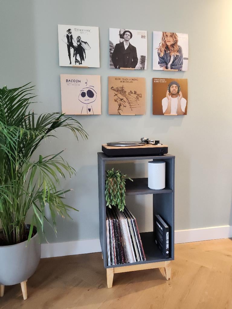 LP Meubel voor Platenspeler – Handgemaakt – Vinyl Kast, Ophalen, Nieuw, Overige merken