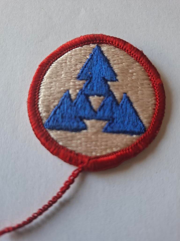 US Embleem 3rd Logistiek Commando Patch, Ophalen of Verzenden, Landmacht, Amerika, Embleem of Badge