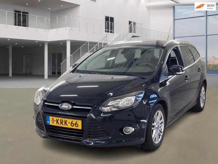 Ford Focus Wagon 1.0 Titanium NAVI PSENSOR CRUISE TREKHAAK 2, Auto's, Ford, Bedrijf, Te koop, Focus, Benzine, Euro 5, A, Stationwagon