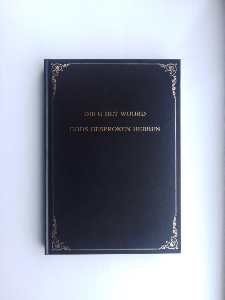 Die u het Woord Gods gesproken hebben, Joh. van der Poel, Christendom | Protestants, Ophalen of Verzenden, Zo goed als nieuw