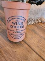 Originele Suffolk Wijnkoeler - Henry Watson Pottery, Overige materialen, Gebruikt, Ophalen of Verzenden, Minder dan 5 flessen