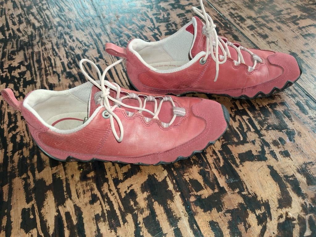 Ecco, Ophalen of Verzenden, Zo goed als nieuw, Rood, Sneakers of Gympen