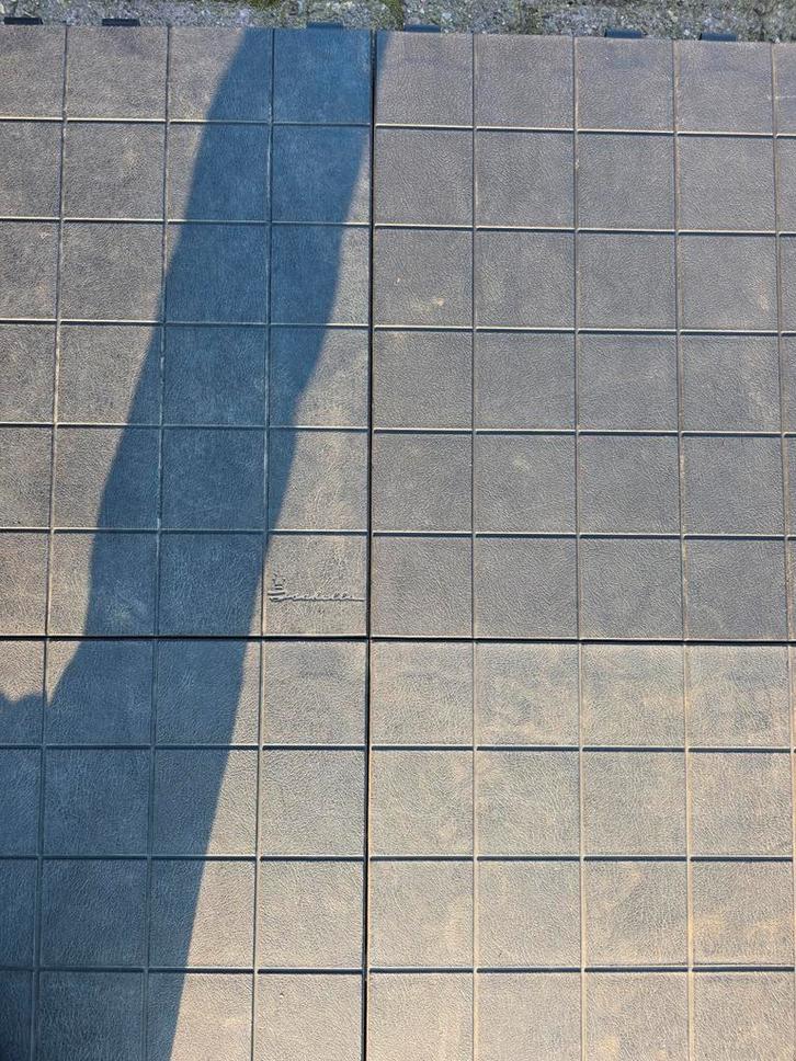 400 Isabella tenttegels voortenttegels voortentvloer 50x50cm, Caravans en Kamperen, Camper-accessoires, Zo goed als nieuw, Ophalen