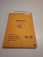MANUAL BOOK 52 SHOP MANUAL HONDA PA50 USED, Ophalen of Verzenden, Honda