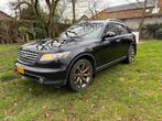 Infiniti FX45 4.5 V8 2004, Auto's, Zwart, Leder, FX-serie, Vierwielaandrijving