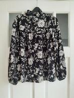 Made in Italy blouse in nieuwstaat maat L, Made in Italy, Zwart, Maat 42/44 (L), Ophalen of Verzenden