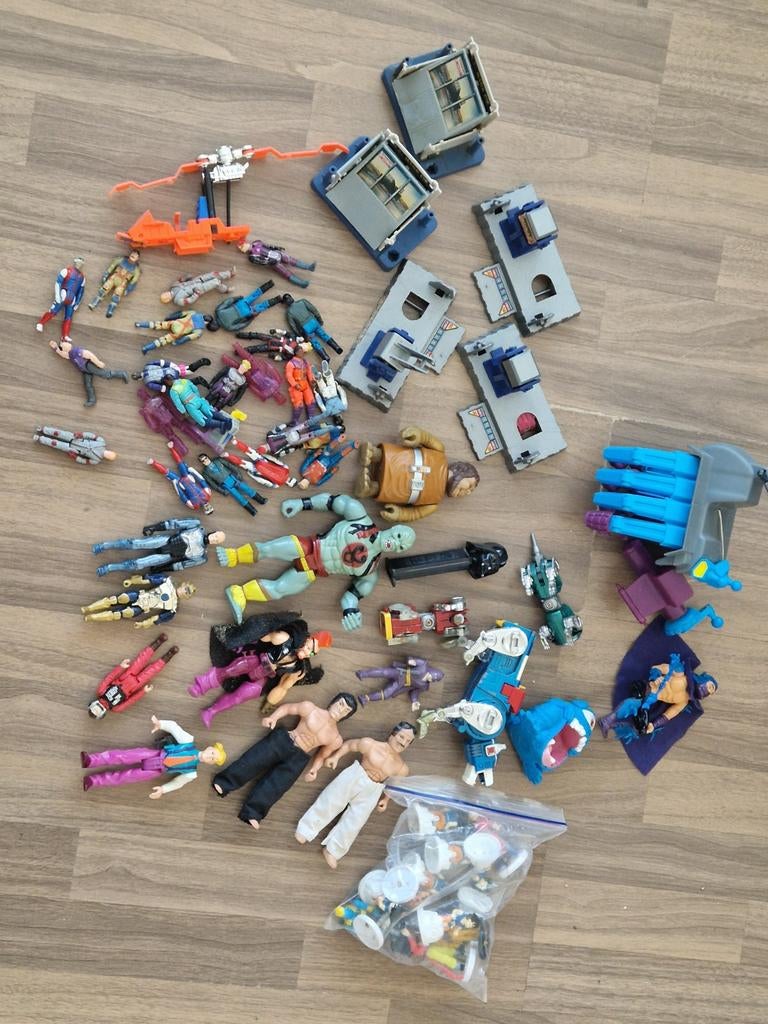 Vintage M.A.S.K. Motu Gi Joe Thundercats  TMNT lot, Verzamelen, Ophalen, Gebruikt