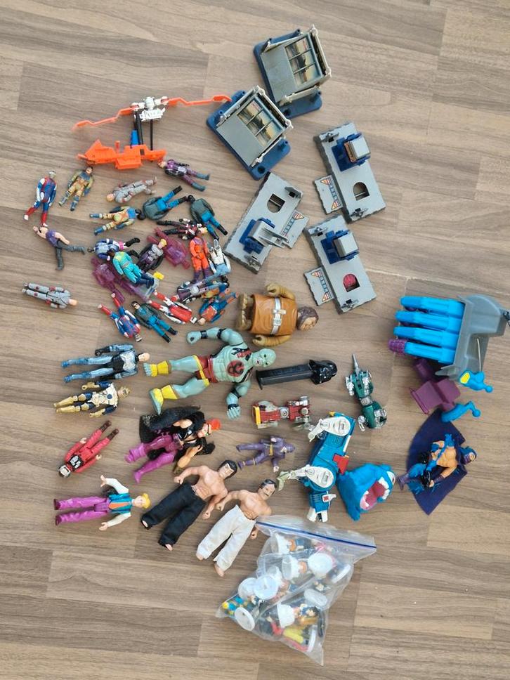 Vintage M.A.S.K. Motu Gi Joe Thundercats  TMNT lot, Verzamelen, Poppetjes en Figuurtjes, Gebruikt, Ophalen