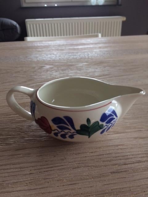 Boerenbont melkkan en suikerpot, Antiek en Kunst, Ophalen of Verzenden