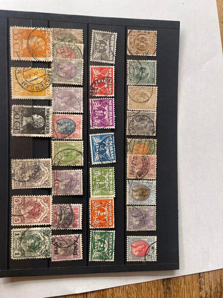 Kavel 1891 1899 Verzameling oude Nederlandse postzegels, Postzegels en Munten, Postzegels | Nederland, Gestempeld, T/m 1940, Ophalen of Verzenden