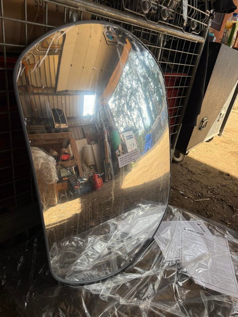 NIEUW Veiligheidsspiegel/Verkeersspiegel - 60x80 cm, Huis en Inrichting, Ophalen, Bennet, Nieuw, Minder dan 100 cm