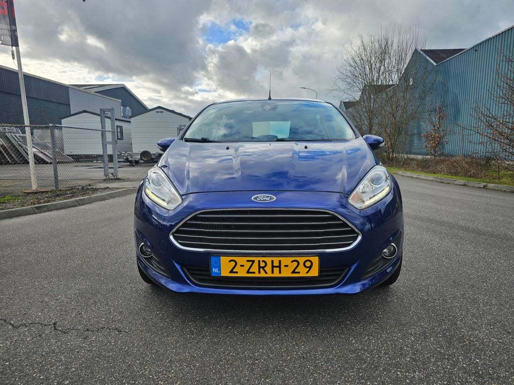 Ford Fiesta 1.0 EcoBoost Titanium, Voorwielaandrijving, Bluetooth, Blauw, 23 km/l