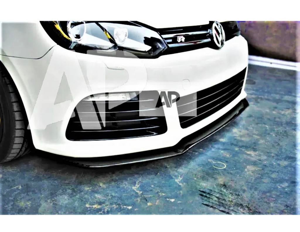 VW Golf 6 VI R20 R bumperlip glans zwart 2008-2013 nieuw, Ophalen of Verzenden, H, H, H