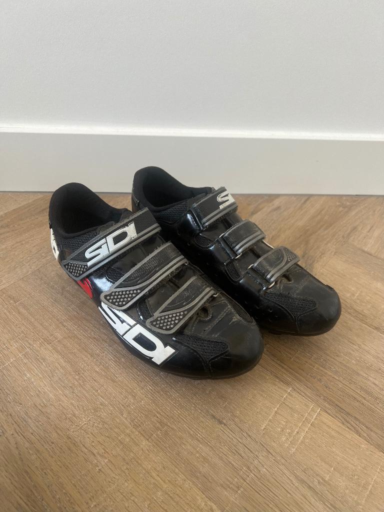 Heel goed zwart Sidi Taurus MTB fiets schoenen 41 SPD clicks, Ophalen of Verzenden, Zo goed als nieuw, Sidi, Sportschoenen
