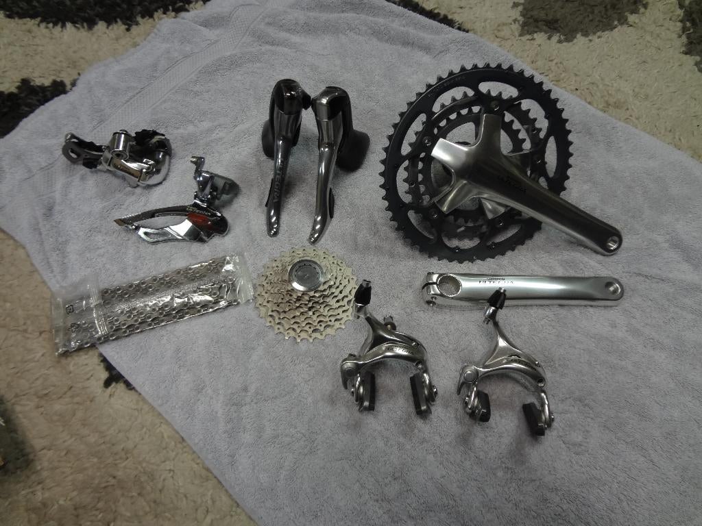 Nieuw shimano ultegra 10sp triple groep set, Ophalen of Verzenden, Nieuw, Overige typen