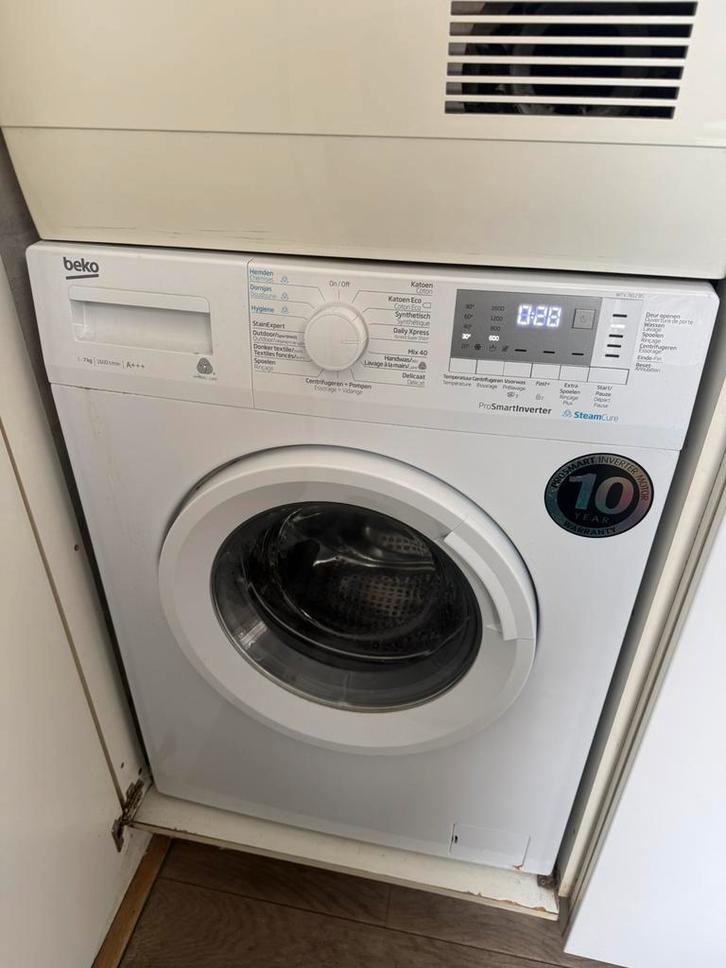 Washing Machine+Dryer+Fridge, Witgoed en Apparatuur, Wasmachines, Gebruikt, 1200 tot 1600 toeren, Ophalen