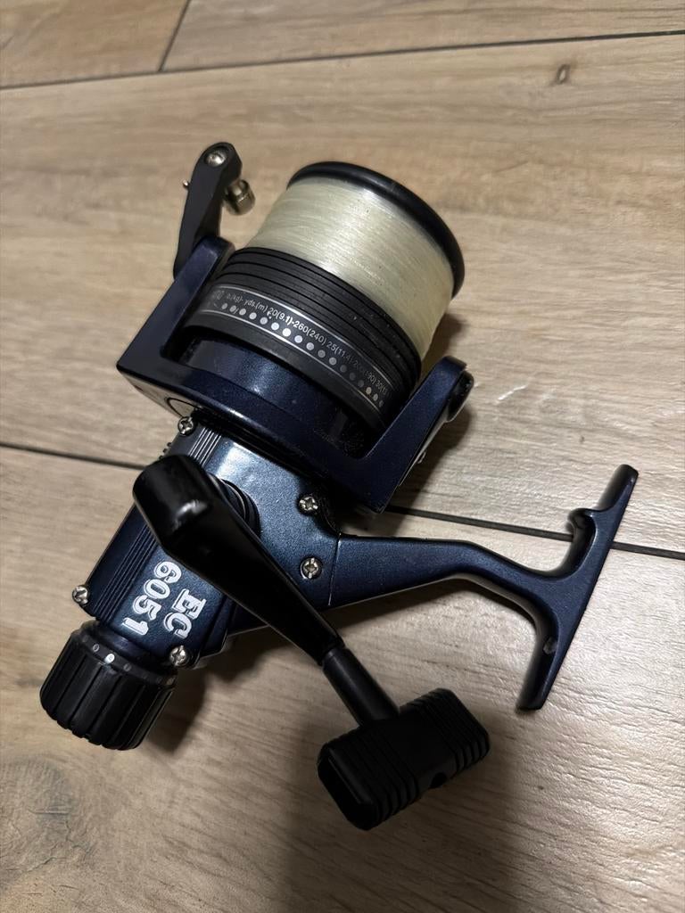 Vintage Garcia EC 6051 Vismolen - Klassiek Verzamelobject, Watersport en Boten, Hengelsport | Algemeen, Ophalen, Gebruikt, Molen