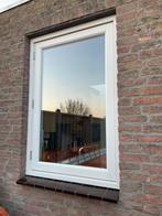 Hardhouten kozijn met draaibaar raam, inclusief glas, Doe-het-zelf en Verbouw, Kozijnen en Schuifpuien, Gebruikt, Raamkozijn, 150 tot 225 cm