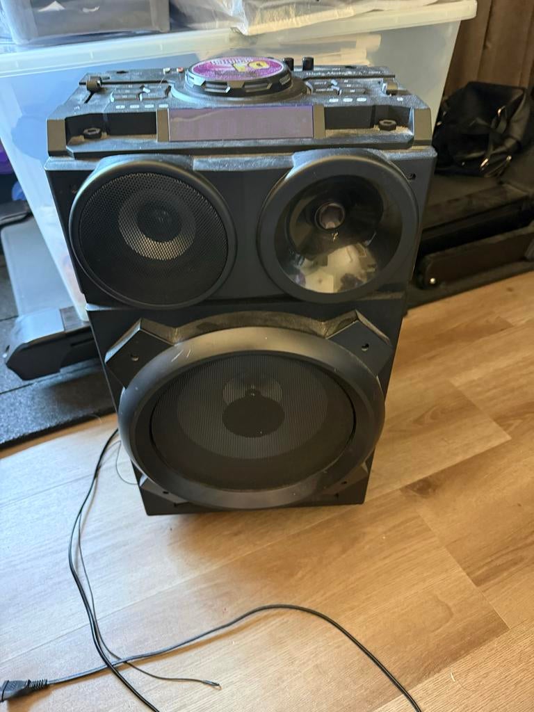 Wonkey Monkey WM SP-DJ100BL DJ-systeem, Audio, Tv en Foto, Luidsprekers, Gebruikt, Overige typen, Minder dan 60 watt, Ophalen