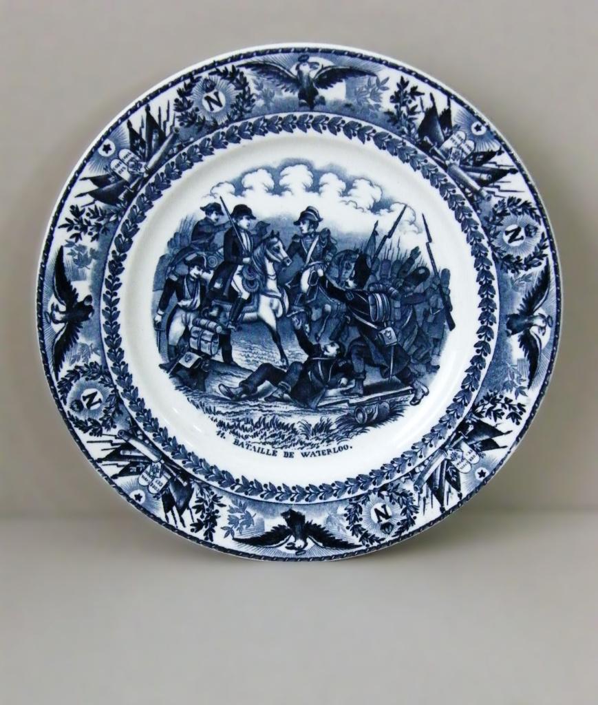 Bord Napoleon Bataille de Waterloo, Ophalen of Verzenden
