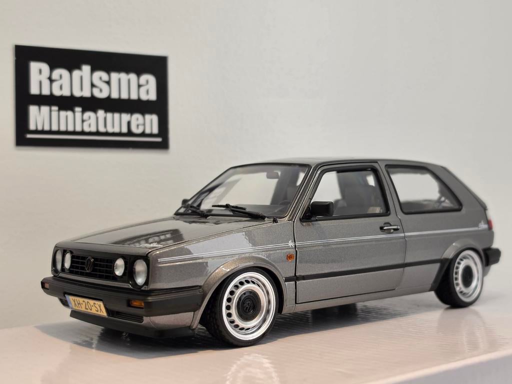 Vw Golf Mk2 Champion - CUSTOM BY RADSMA - 1:18 Norev, Auto, Norev, Ophalen of Verzenden, Zo goed als nieuw