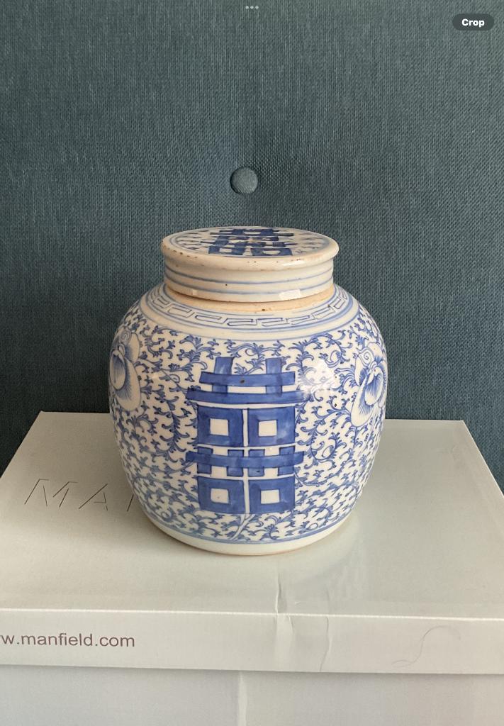 19e eeuw  gemberpot, Ophalen of Verzenden