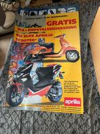 Poster aprilia sr, Ophalen of Verzenden, Gelezen